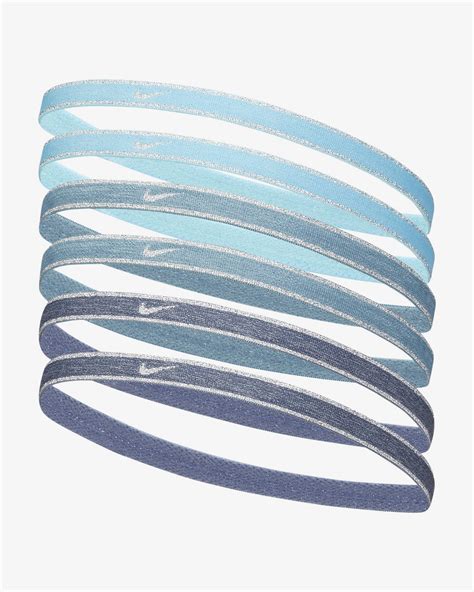 Nike Swoosh Sport Metallic haarband (6 stuks). Nike NL